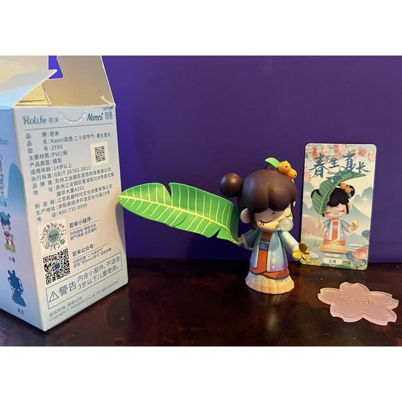 Rolife X Nanci BEGINNING OF SUMMER Solar Terms Mini Figure Designer Anime NEW - Picture 2 of 9